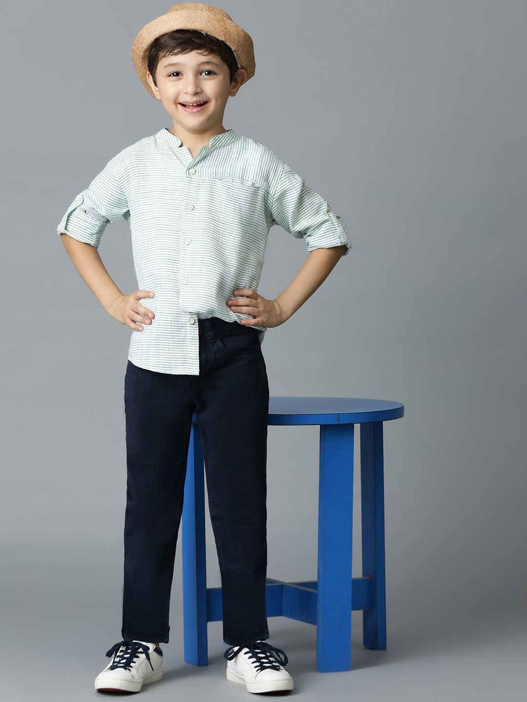 

TALES & STORIES Boys Stretchable Jeans, Navy blue