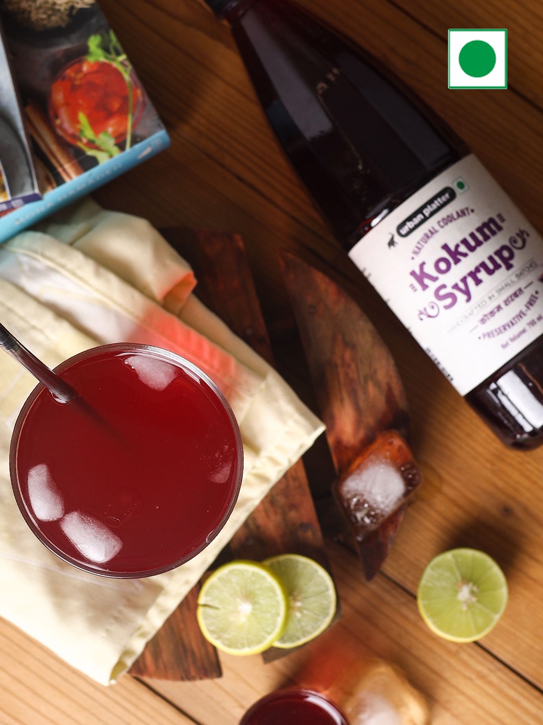 

URBAN PLATTER Kokum Syrup- 700ml, Purple