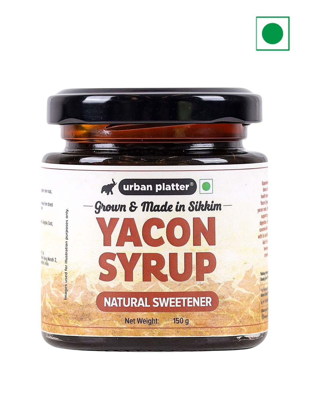 

URBAN PLATTER Yacon Syrup - 150 g, Brown