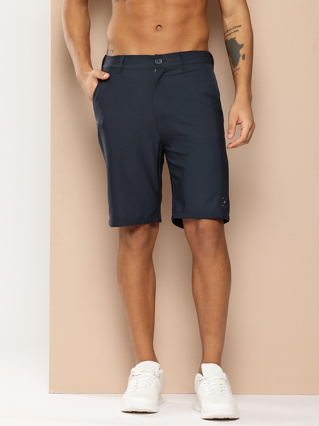 

Alcis Men Sports Shorts, Navy blue