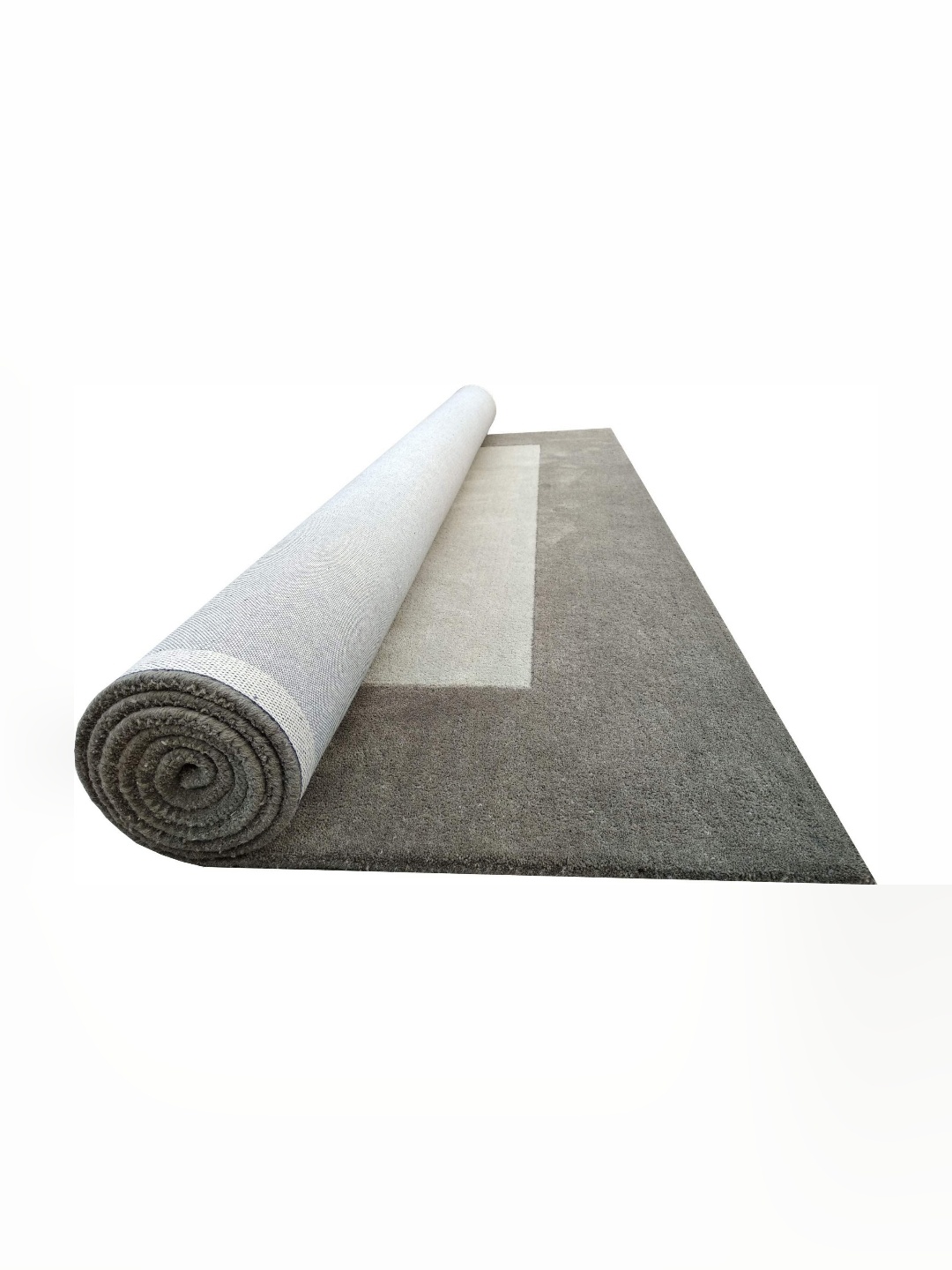 

Safiya Carpet Beige Solid Hand-Tufted Woollen Carpets