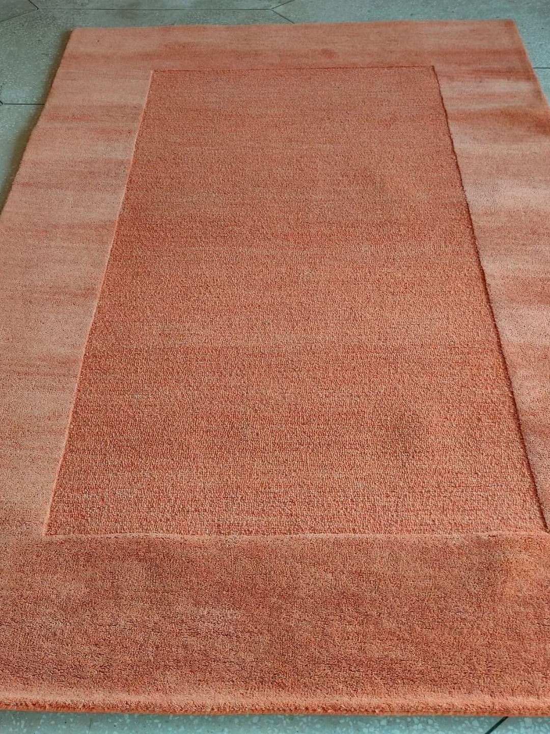 

Safiya Carpet Beige Solid Woollen Carpets