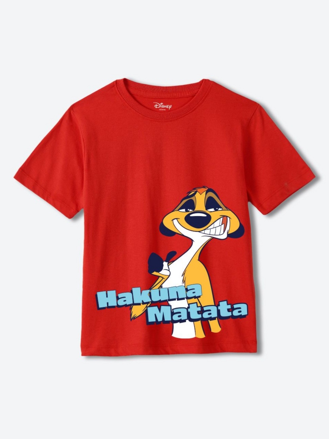 

YK Disney Boys Lion King Printed T-shirt, Red
