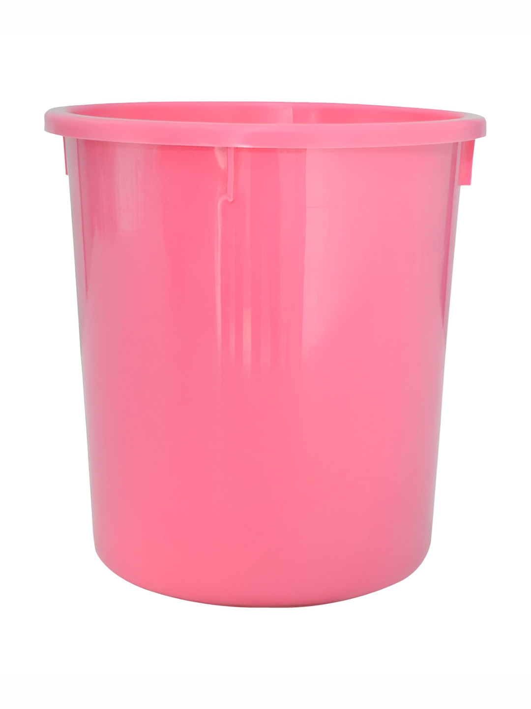 

Kuber Industries Pink Open Plastic Dustbins- 5L