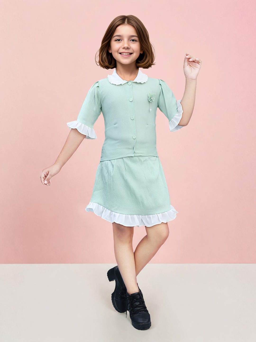 

Toonyport Drop-Waist Dress, Green