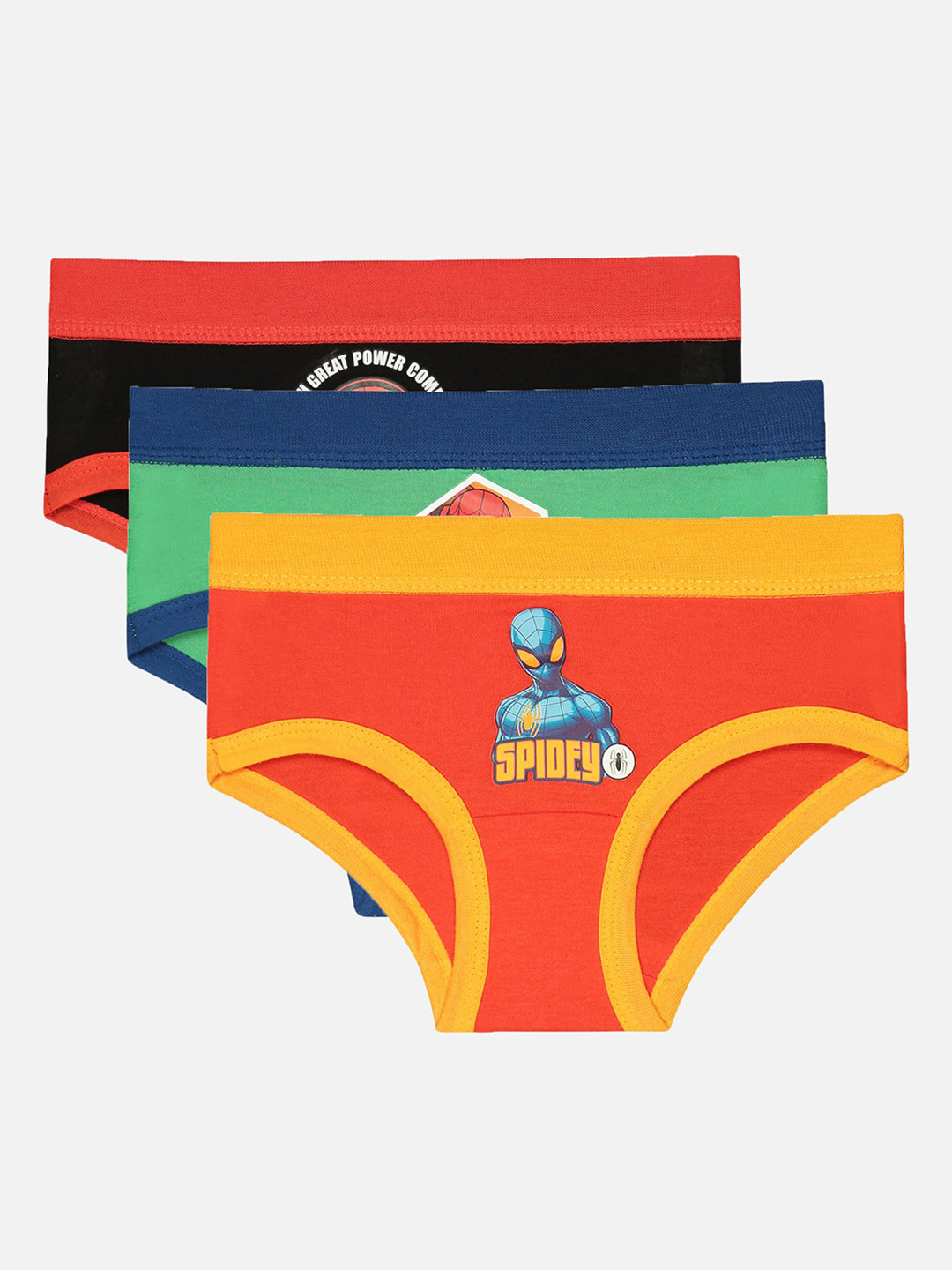 

Bodycare Boys Pack Of 3 Assorted Basic Briefs KIA928-PK001