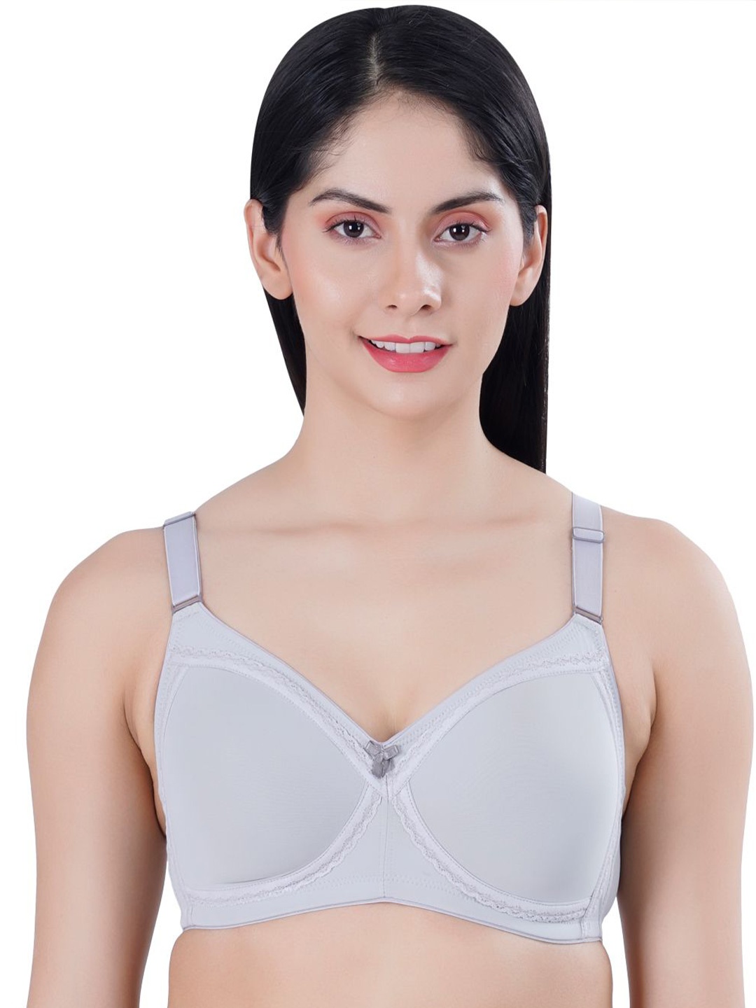 

LACYLUXE Bra Full Coverage Lightly Padded, Grey