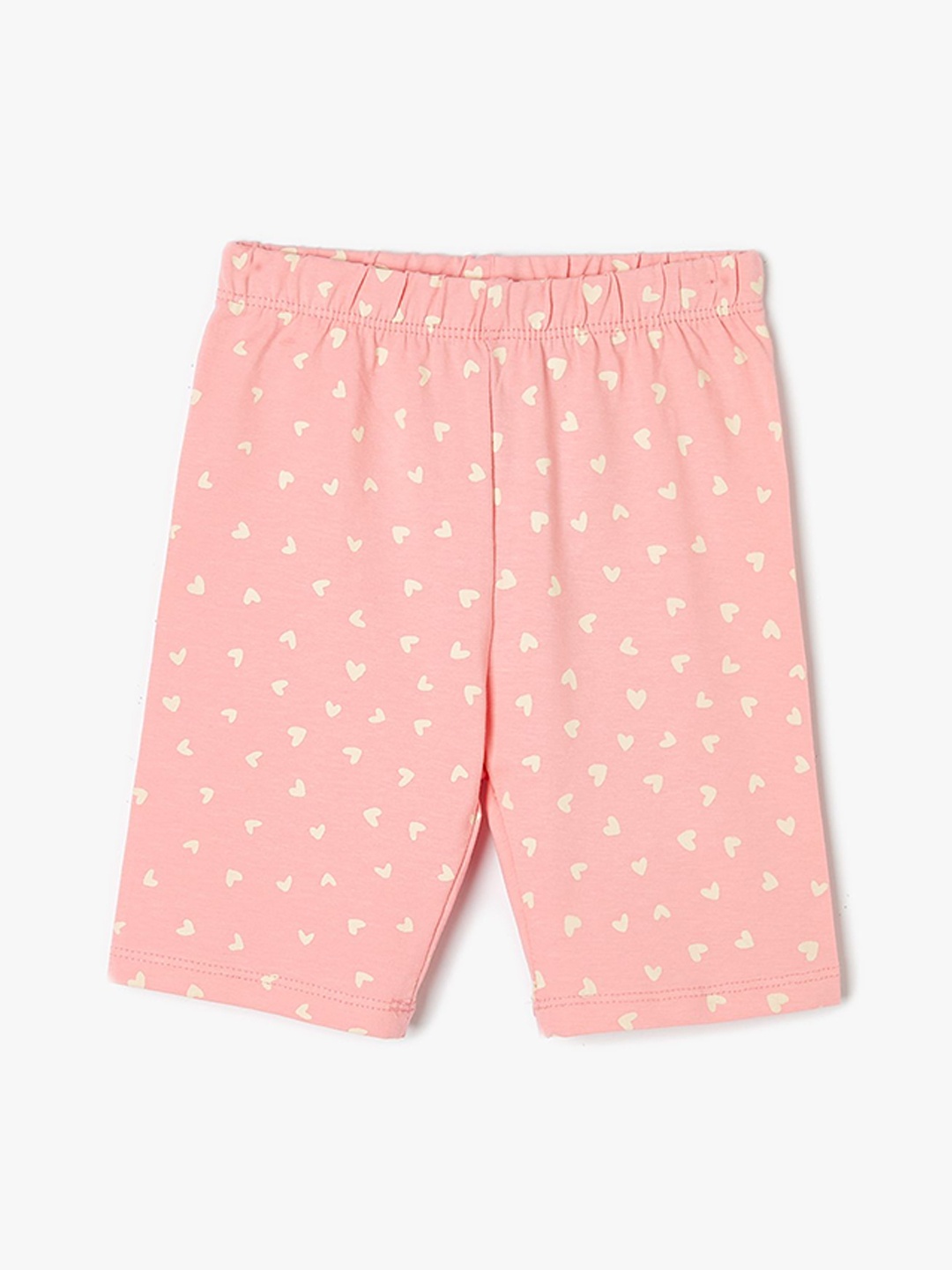 

Koton Infant Girls Printed Shorts Leggings, Pink