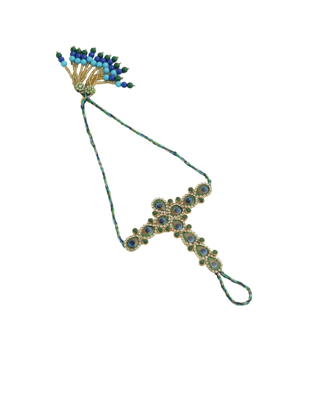 

Aapno Rajasthan Multistrand Rakhi, Blue