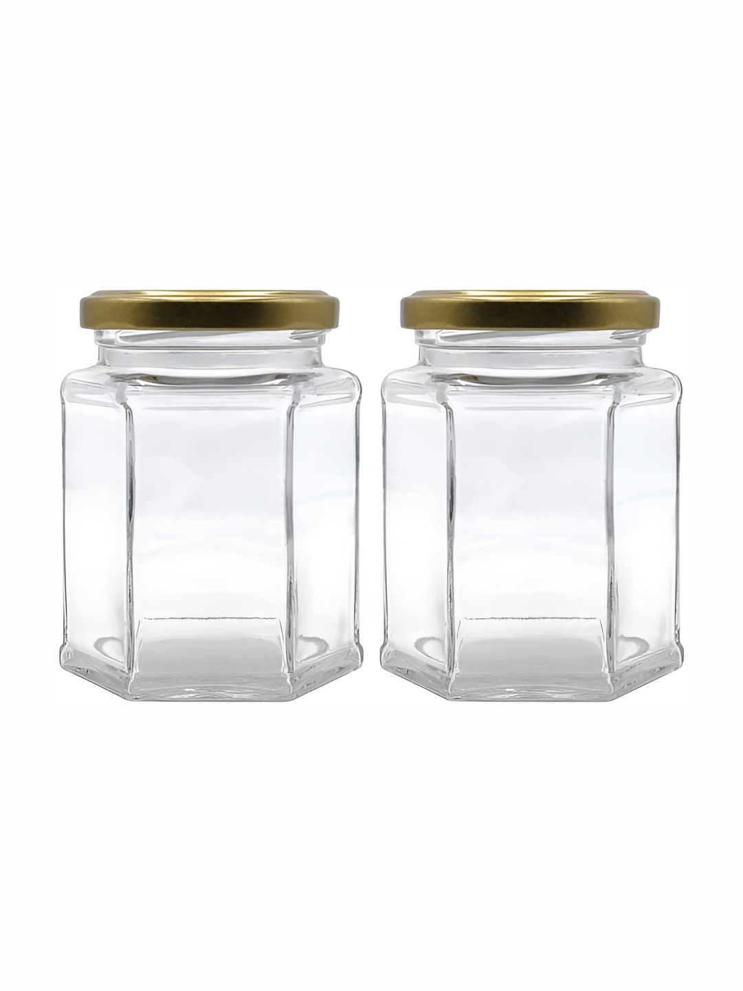 

Tap2kaart Set Of 4 Transparent Glass Jars