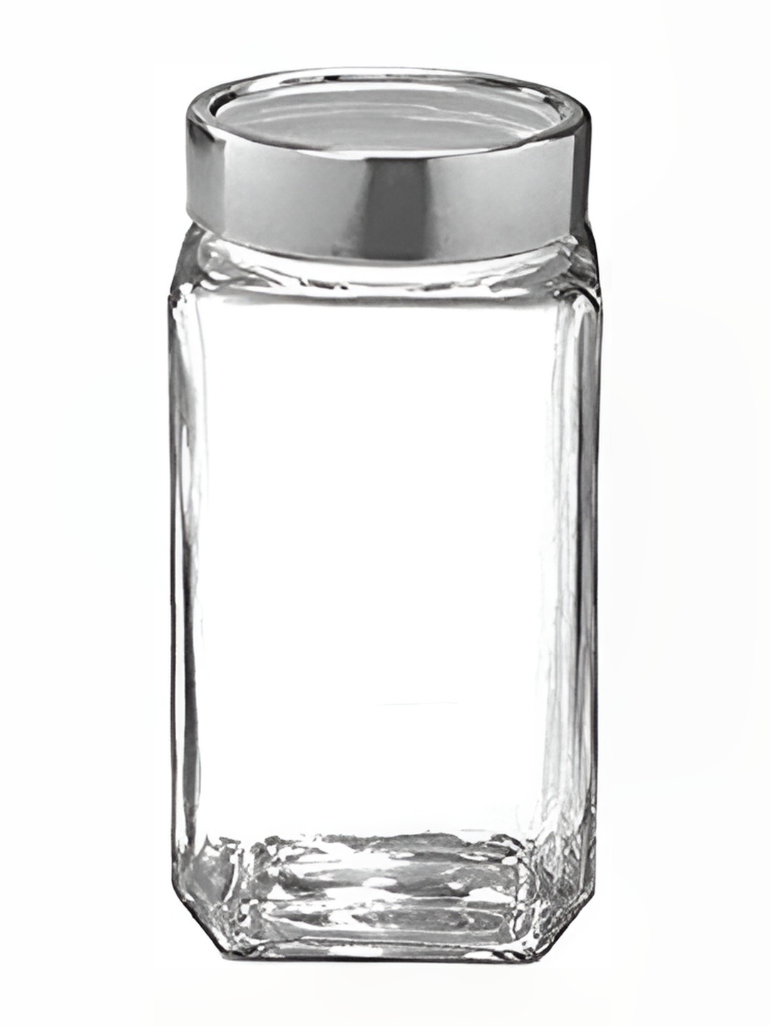 

Tap2kaart Transparent Storage Cube Jar Container- 1L