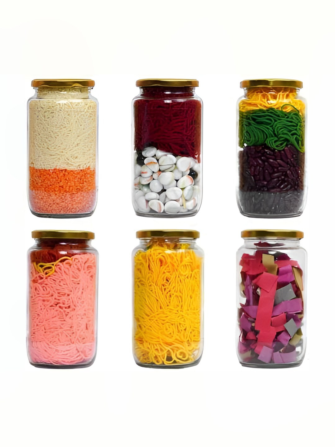 

Tap2kaart 6-Pcs Transparent Storage Container