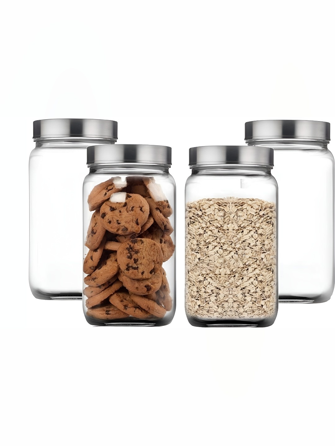

Tap2kaart 4-Pcs Transparent Storage Container