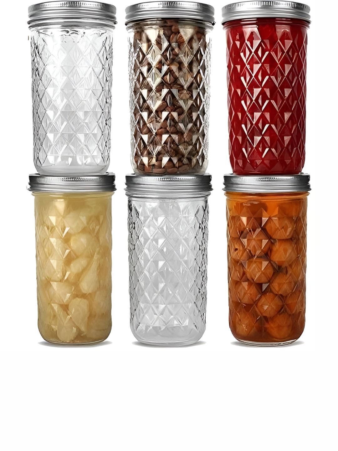 

Tap2kaart 6-Pcs Transparent Storage Container