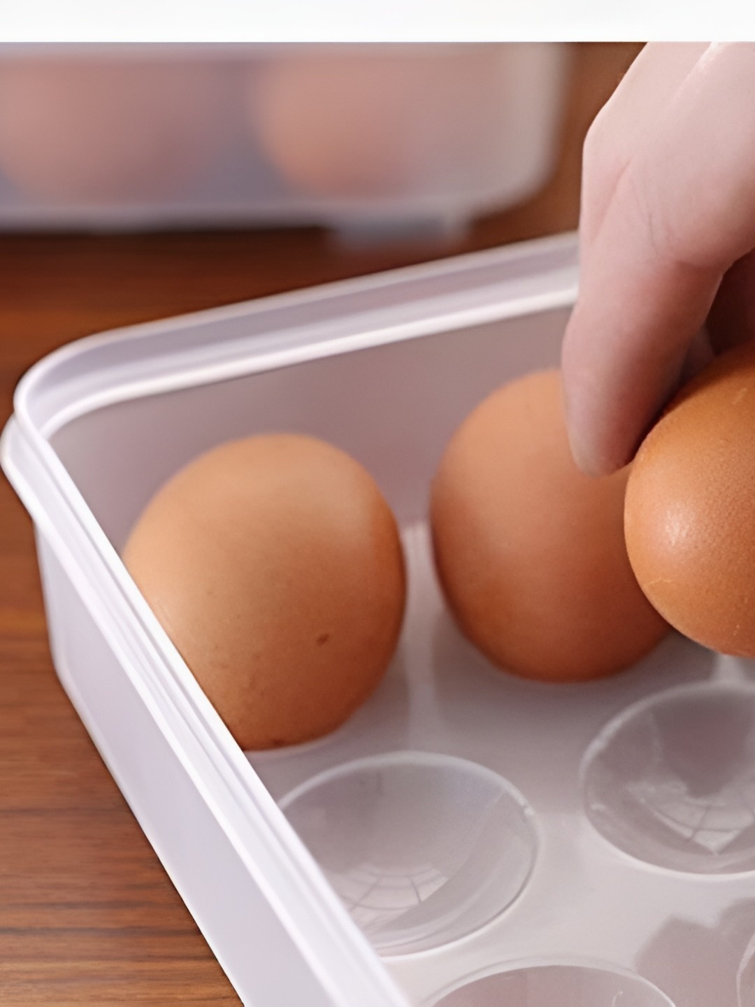 

Tap2kaart 24 Grid Transparent Plastic Egg Tray