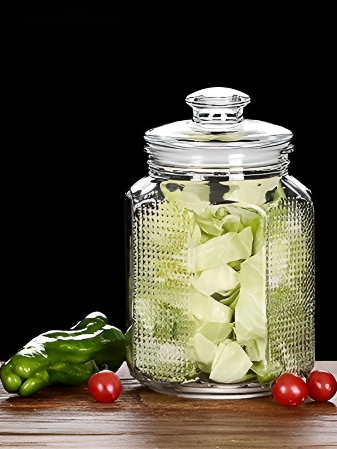 

Tap2kaart Transparent Glass Fridge Containers-2300 ML