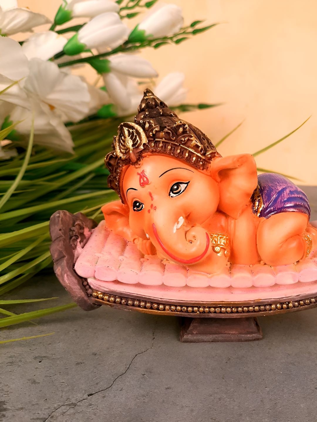 

apka mart Brown Religious Idol Showpiece