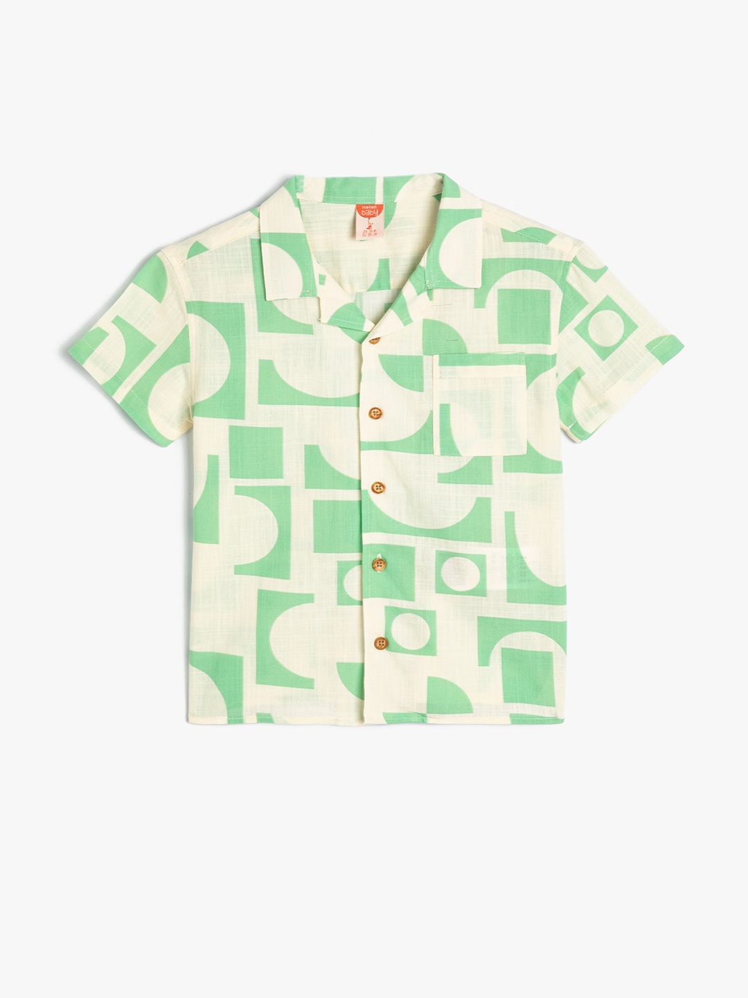 

Koton Boys Opaque Printed Casual Shirt, Beige