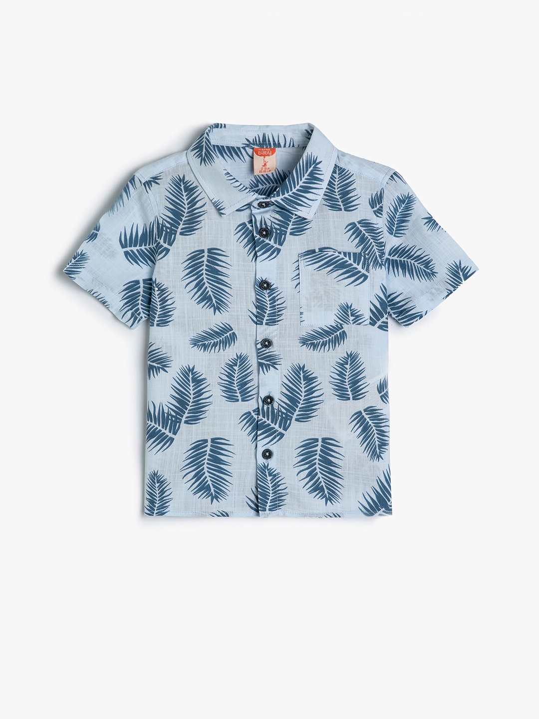 

Koton Boys Opaque Printed Casual Shirt, Blue