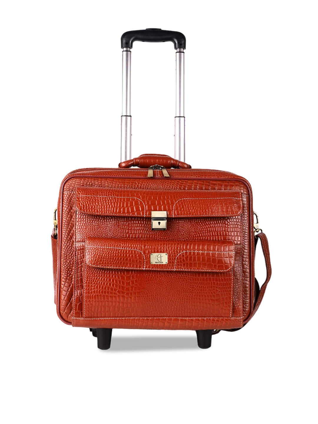 

HiLEDER Soft-Sided Cabin Trolley Bag, Tan