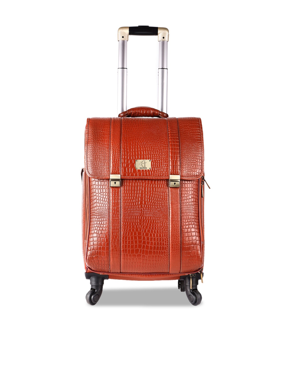 

HiLEDER Soft-Sided Large Trolley Suitcase, Tan
