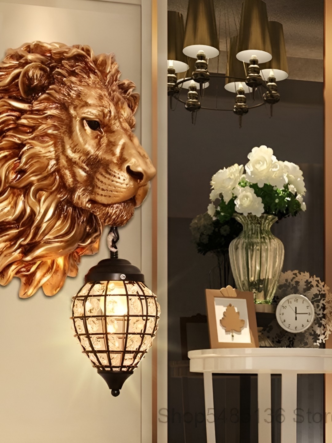 

Areezo Gold-Toned Aluminium Contemporary Wall Lamp