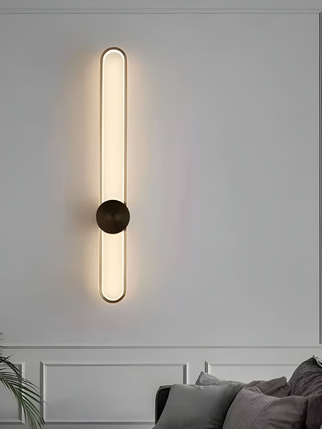 

Areezo Black Metal Contemporary Wall Lamp