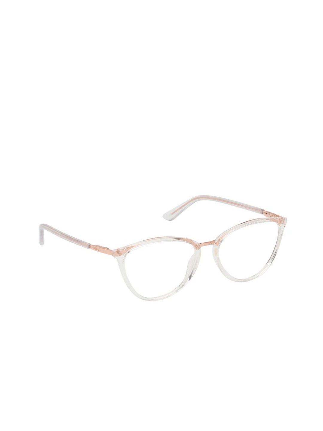 

GUESS Women Full Rim Cateye Frames, Gold