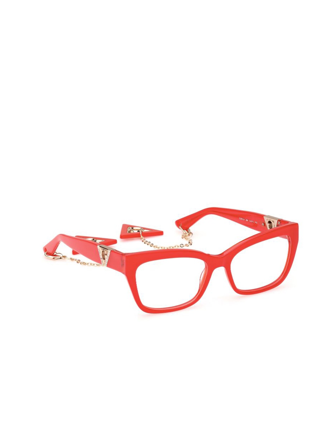 

GUESS Women Full Rim Rectangle Frames, White