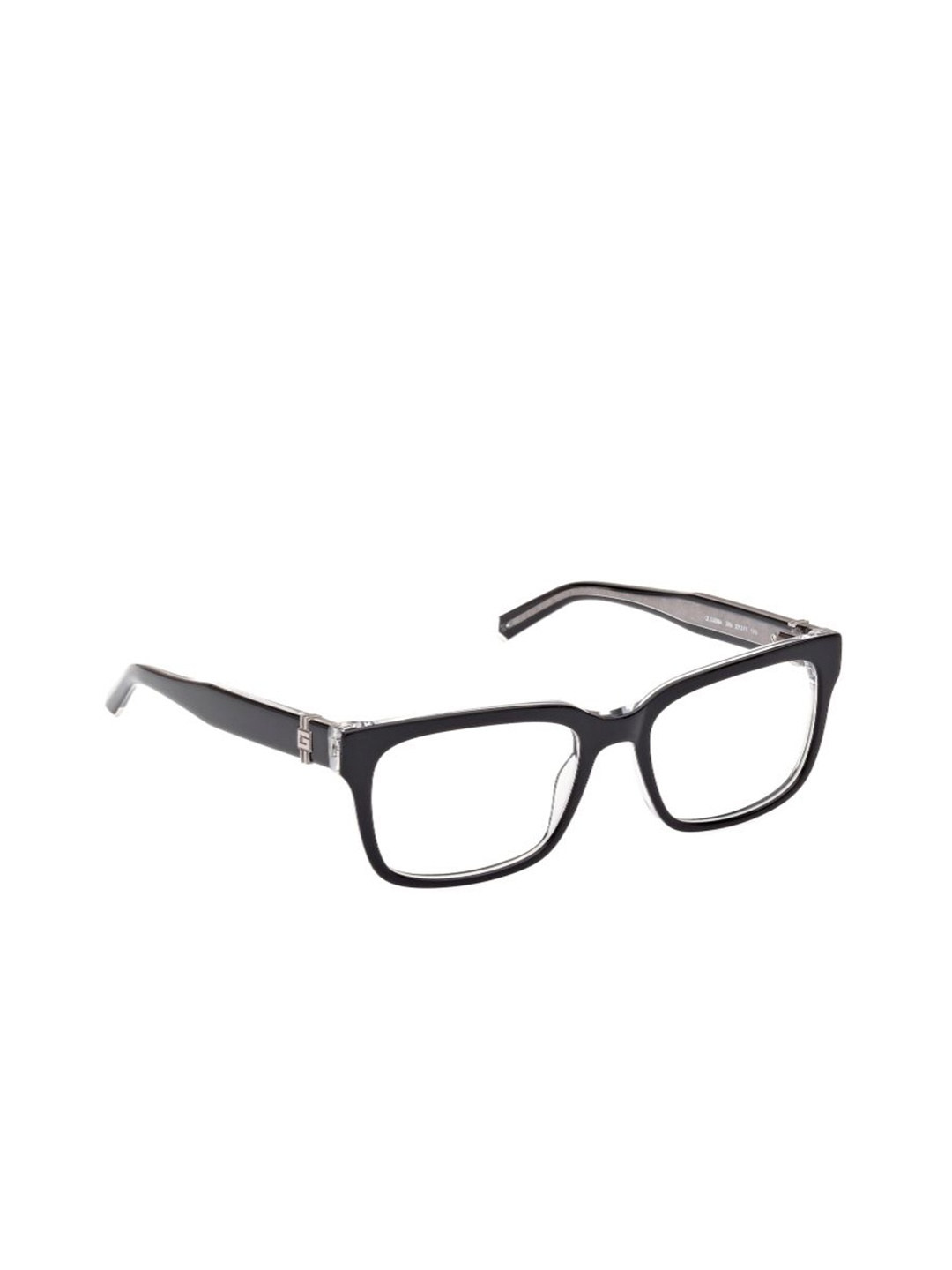 

GUESS Men Full Rim Rectangle Frames, Black