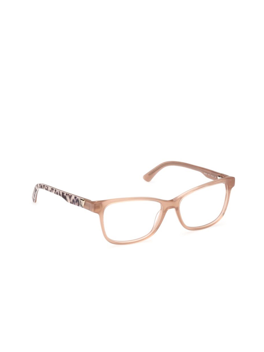 

GUESS Women Full Rim Rectangle Frames, Peach