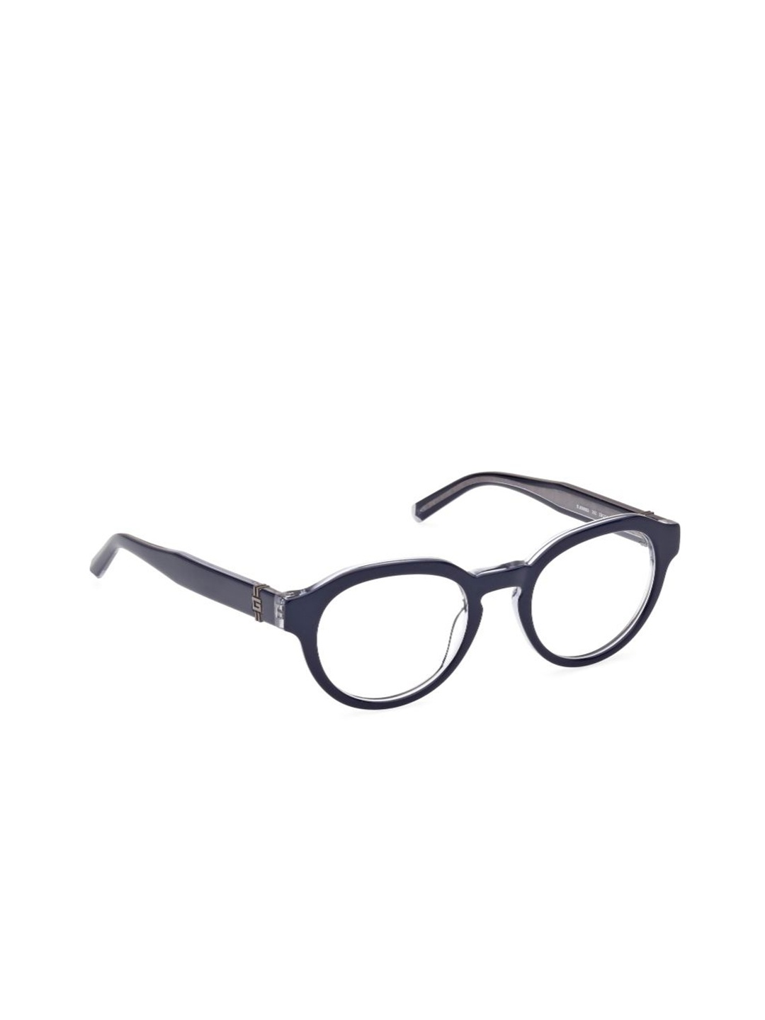 

GUESS Men Full Rim Round Frames, Blue