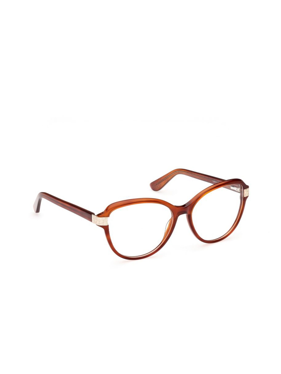 

GUESS Women Full Rim Cateye Frames, Brown