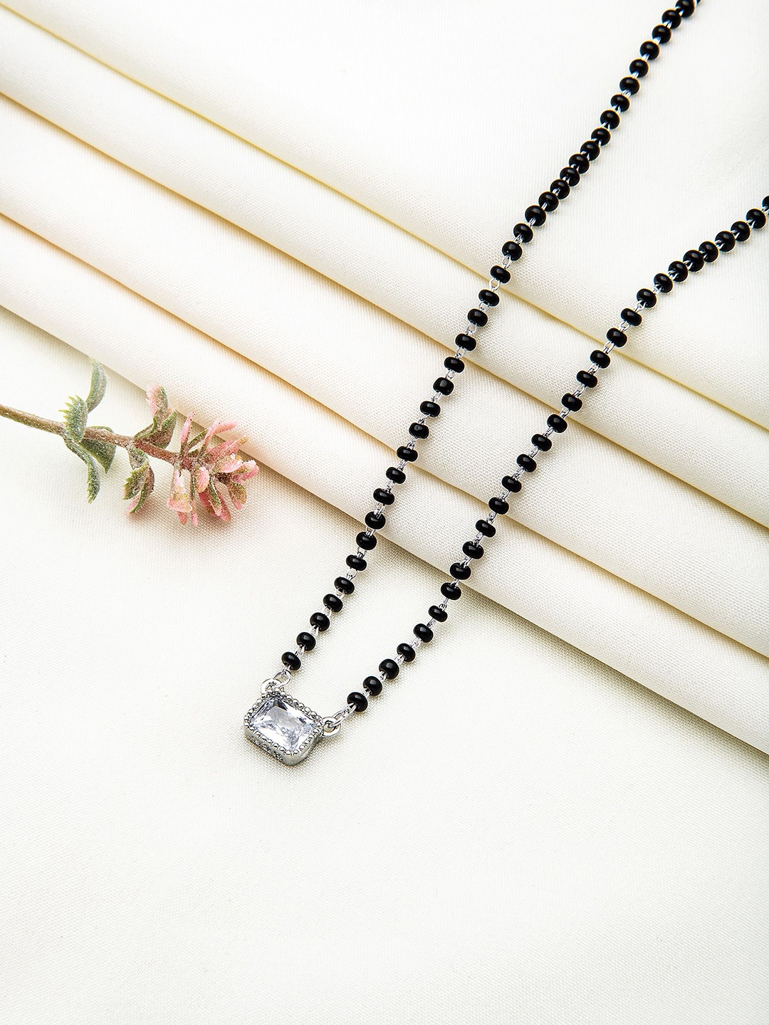 

SILBERRY Sterling Silver Rhodium-Plated Necklace