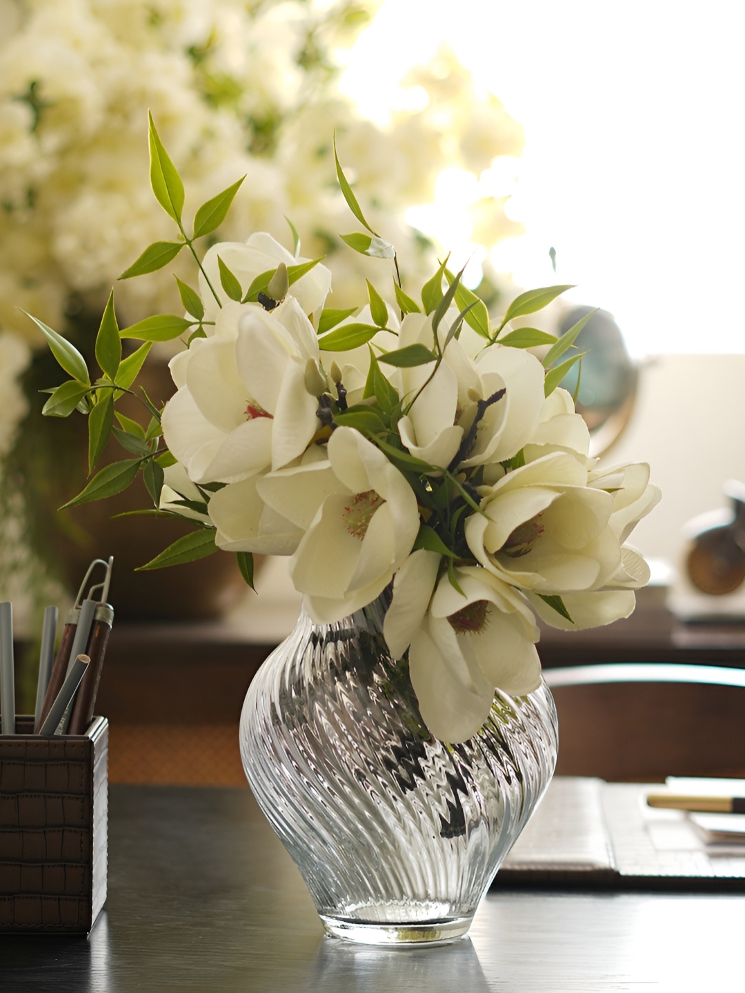 

Pure Home and Living Transparent Glass Vases