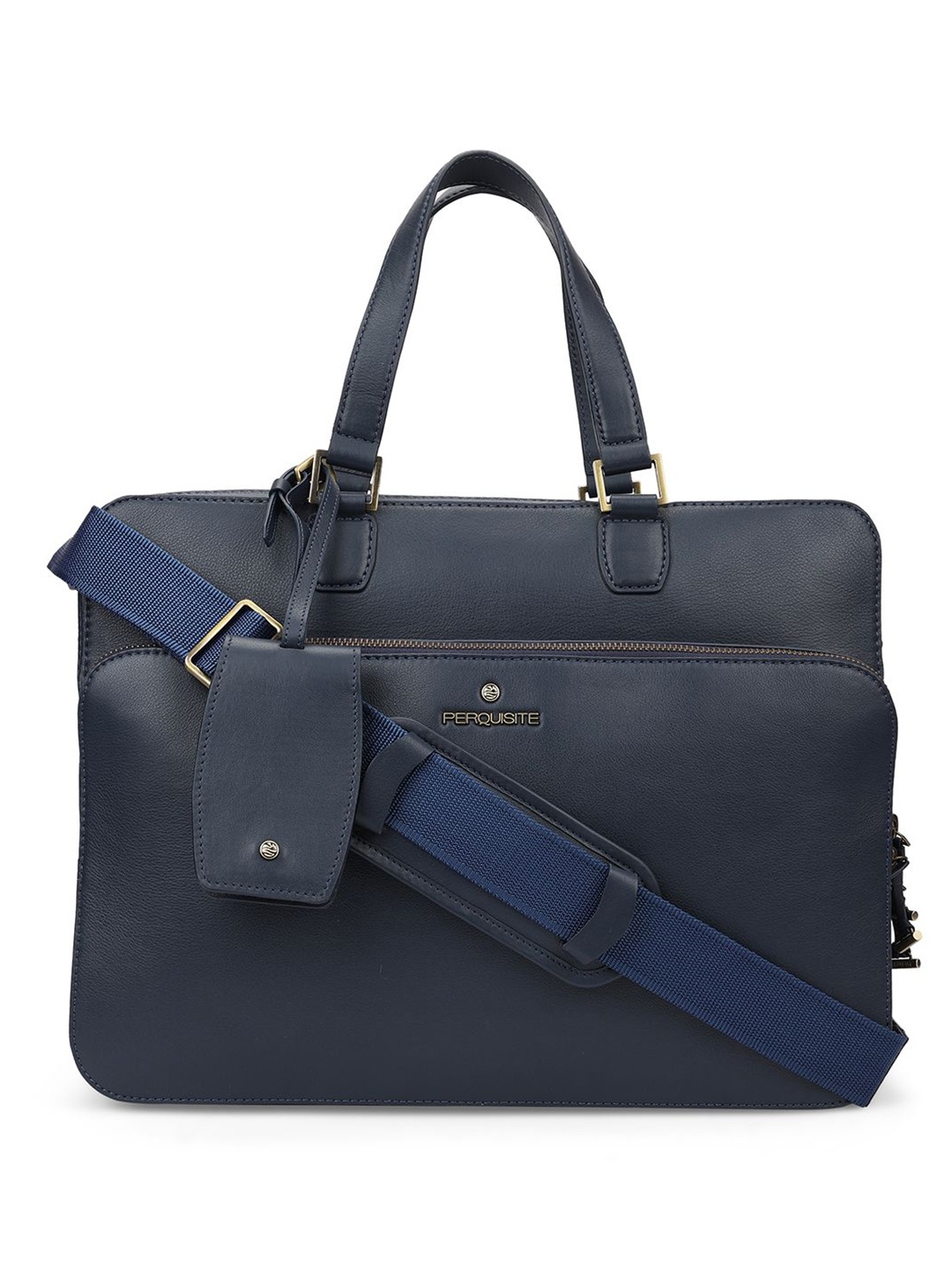 

PERQUISITE WARREN Range Navy Blue One Size Soft Laptop Bag