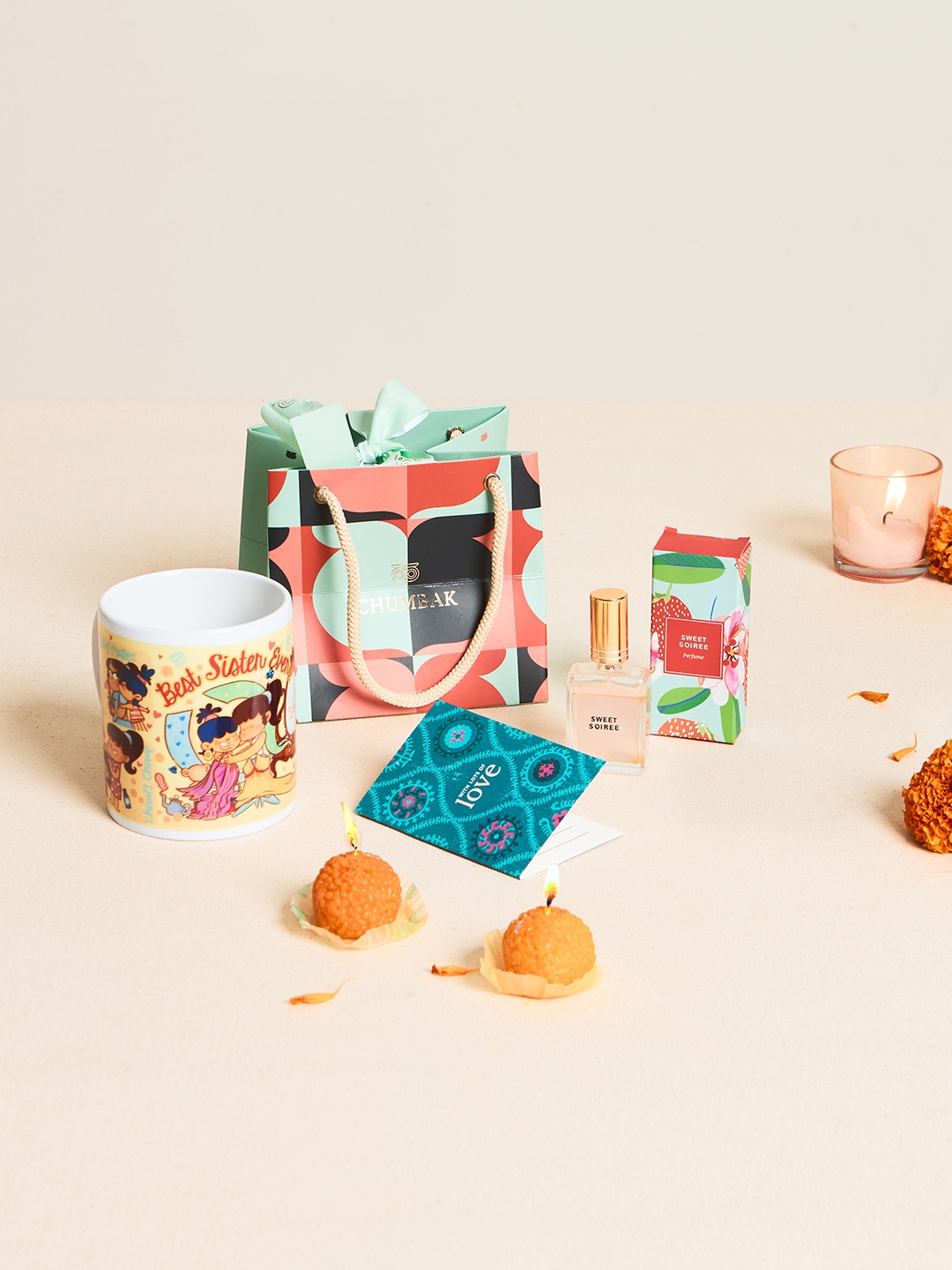 

Chumbak Rakhi Favourites Gift Hamper Set, Multi