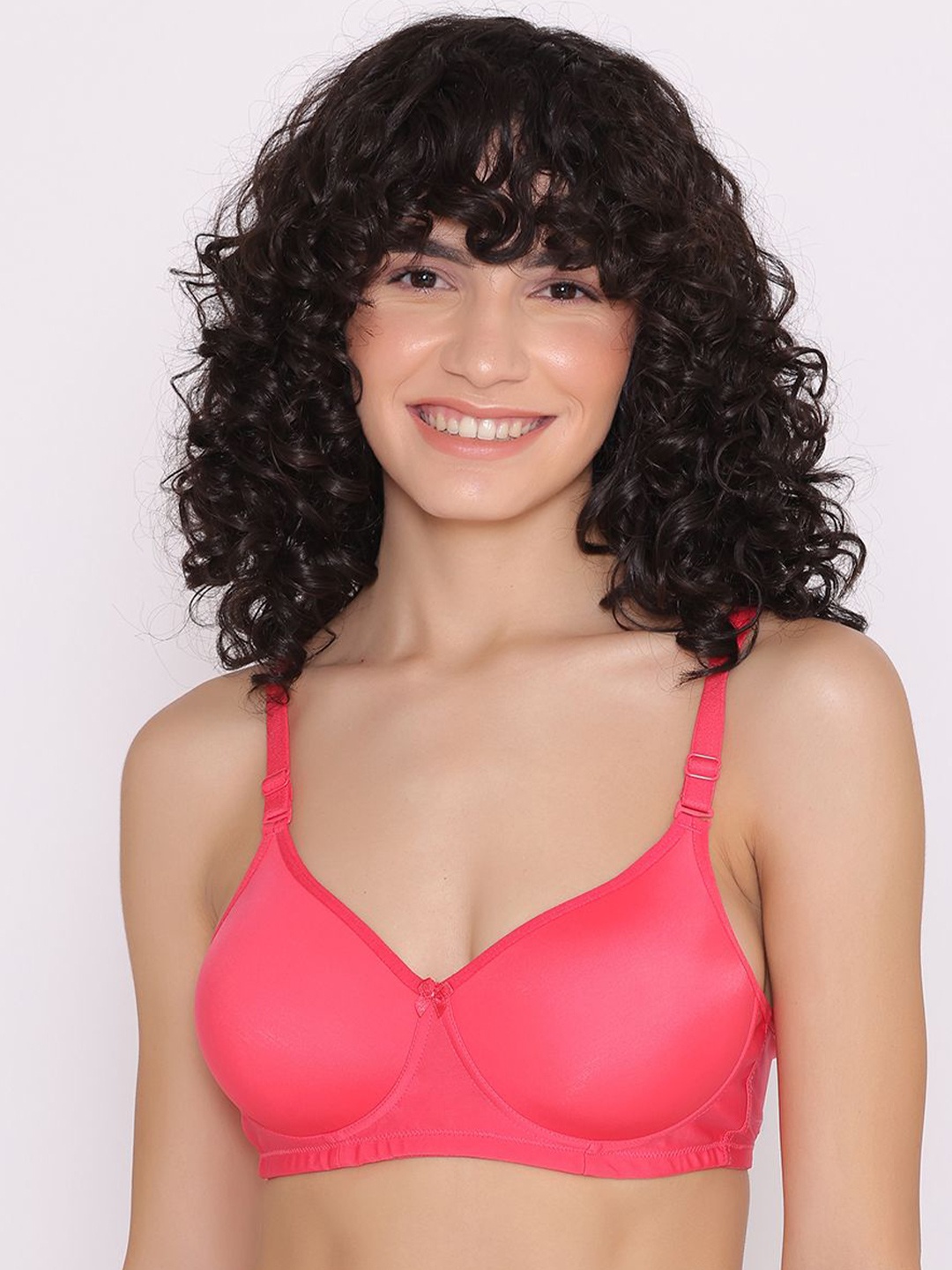 

INKURV Bra Medium Coverage Lightly Padded, Pink