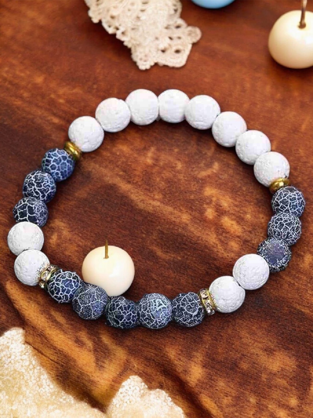 

KARISHMA KREATIONS Unisex Bracelet, Blue