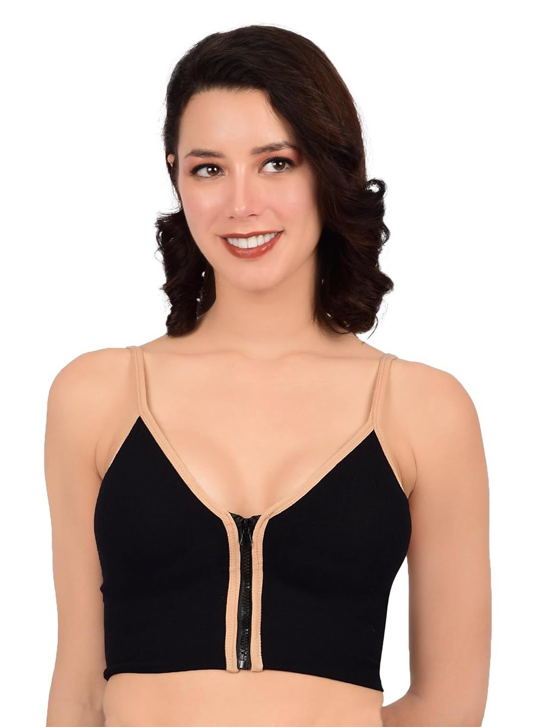 

bare dezire Bralette Bra Full Coverage Lightly Padded, Black