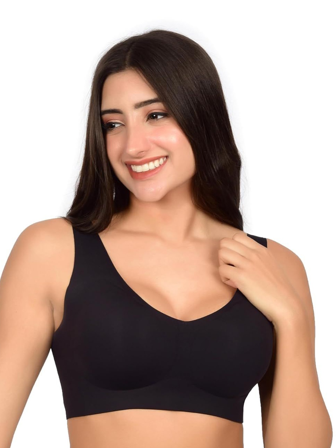 

bare dezire Bra Full Coverage Lightly Padded, Black