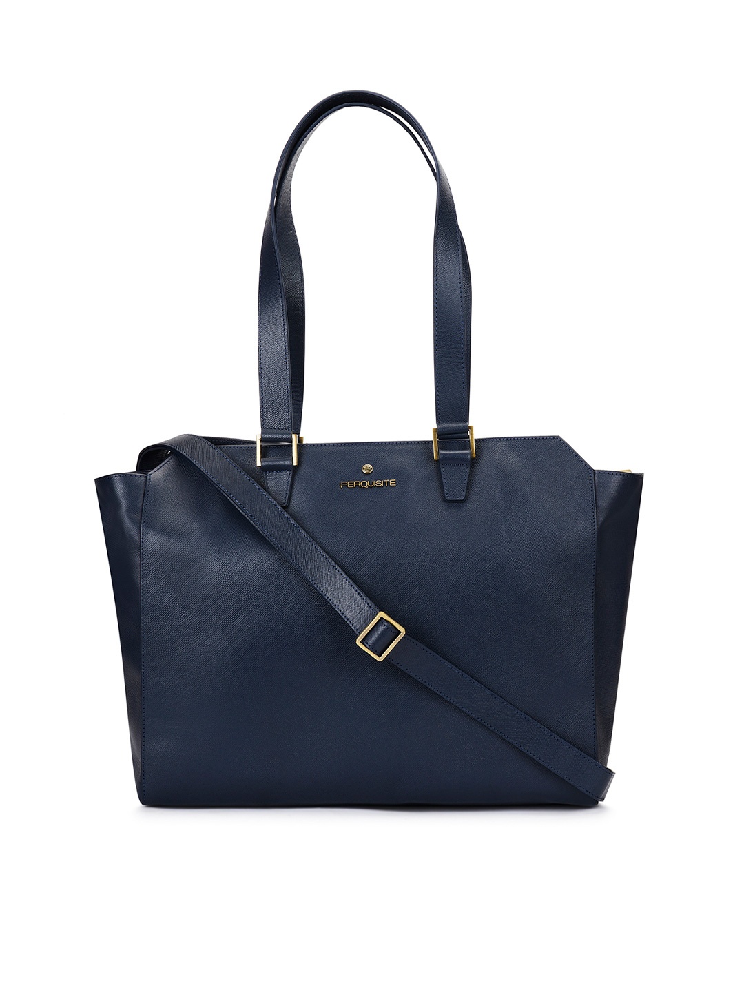 

PERQUISITE The Sheryl Immri Navy Tote Bag, Blue