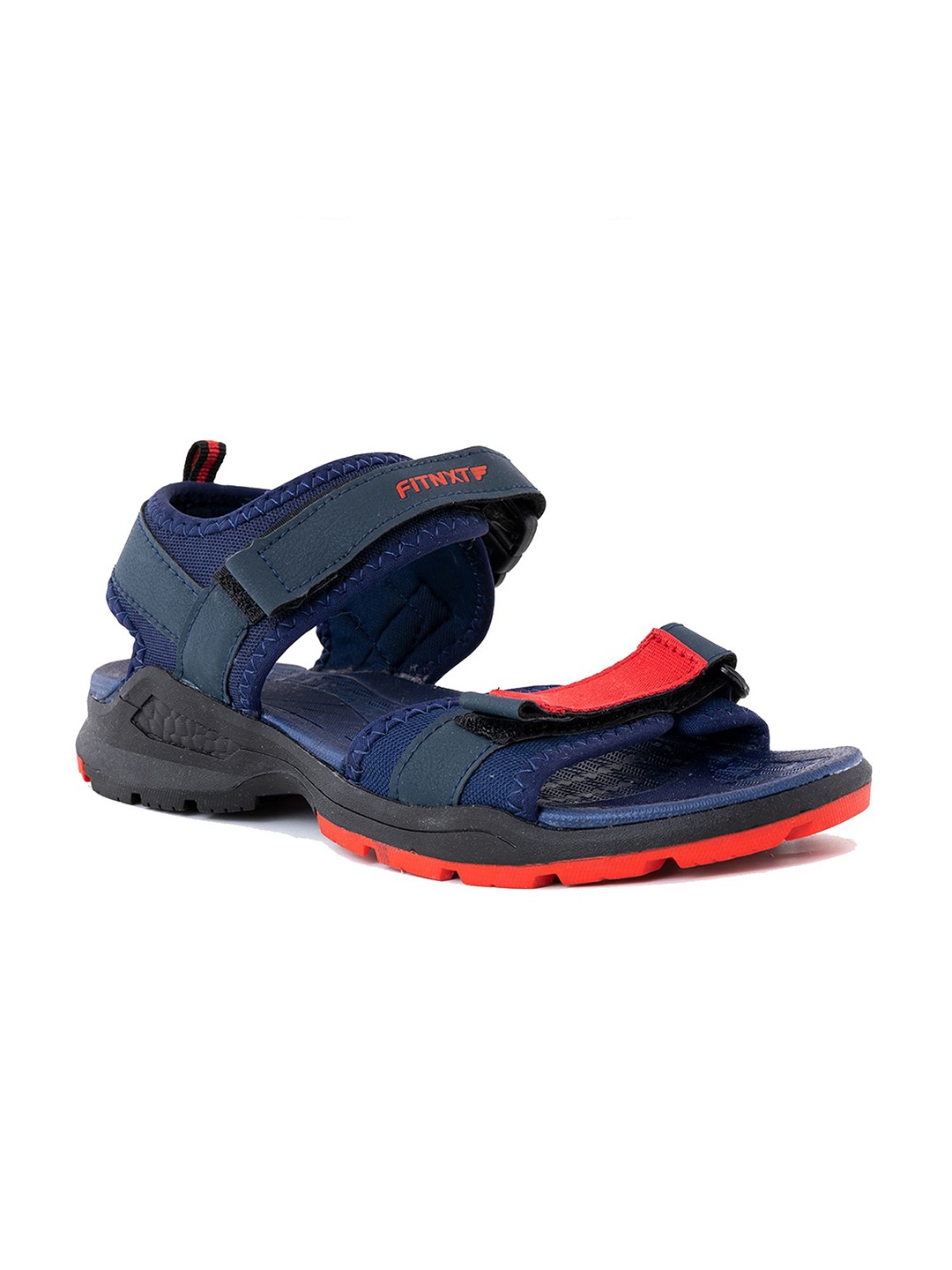

Khadims Men Fitnxt Floaters Kitto Sports Sandals, Blue
