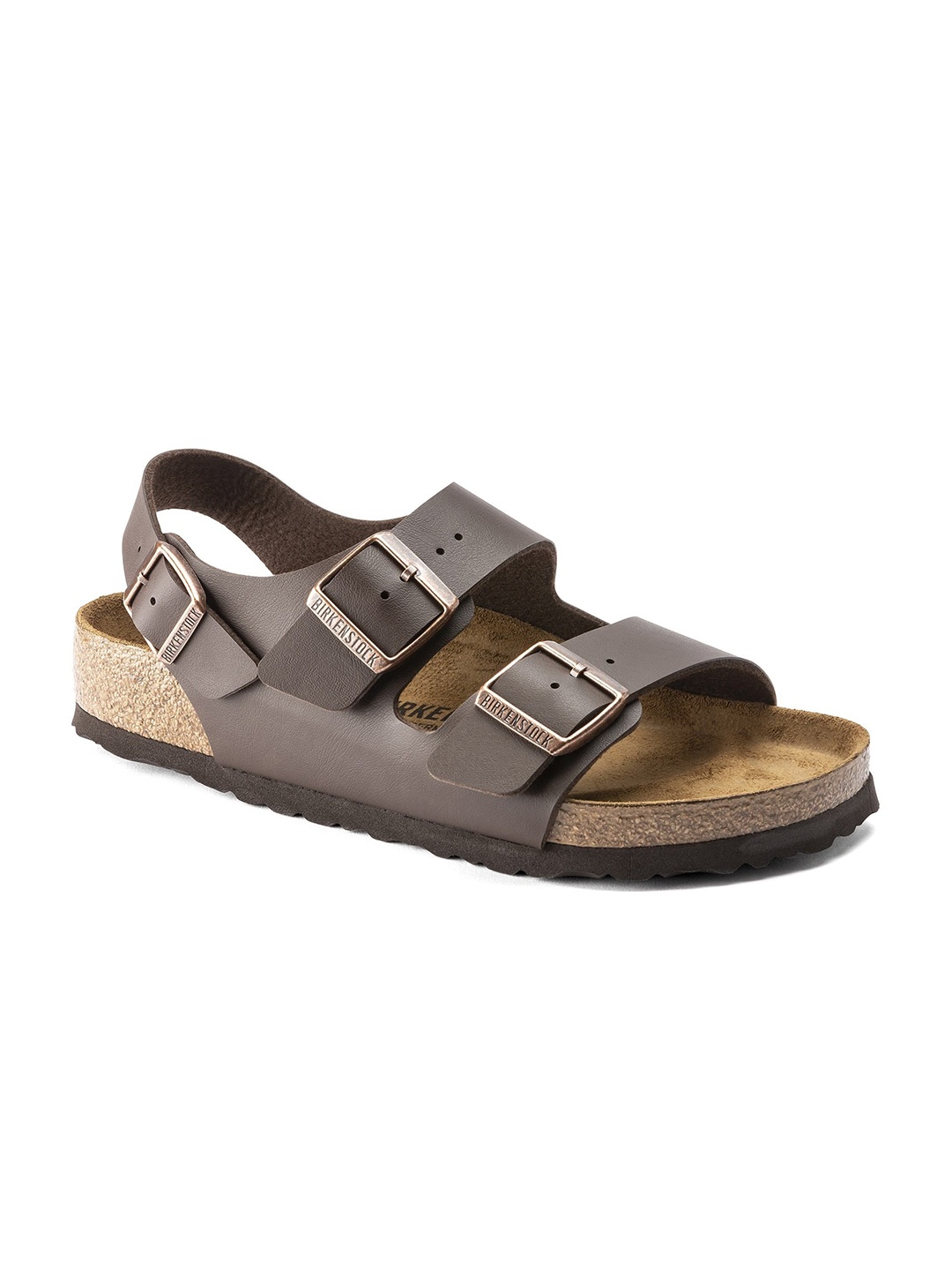 

Birkenstock Milano Unisex Narrow Widthcomfort Sandals, Brown
