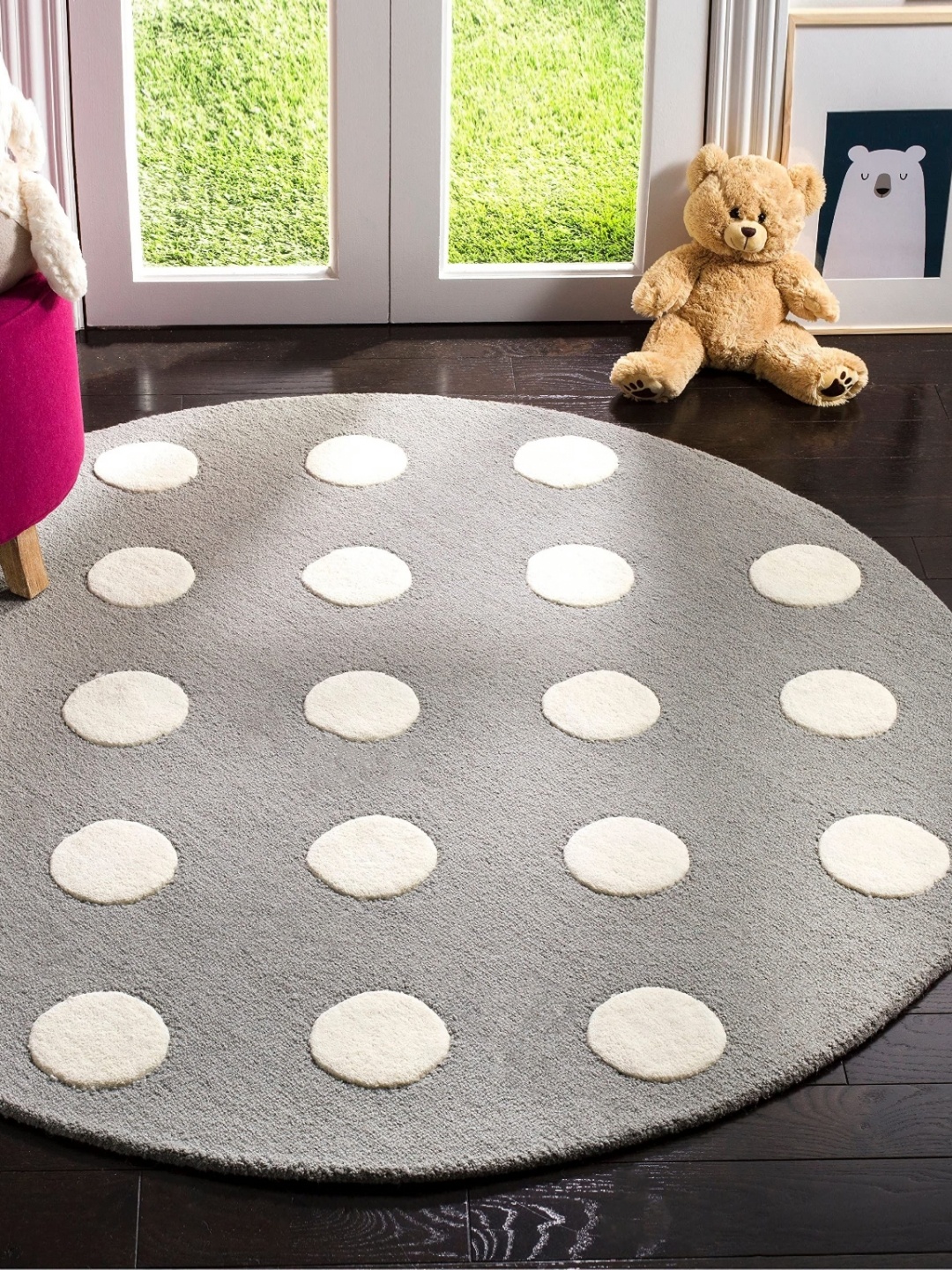 

Safiya Carpet Grey Abstract Woollen Carpets