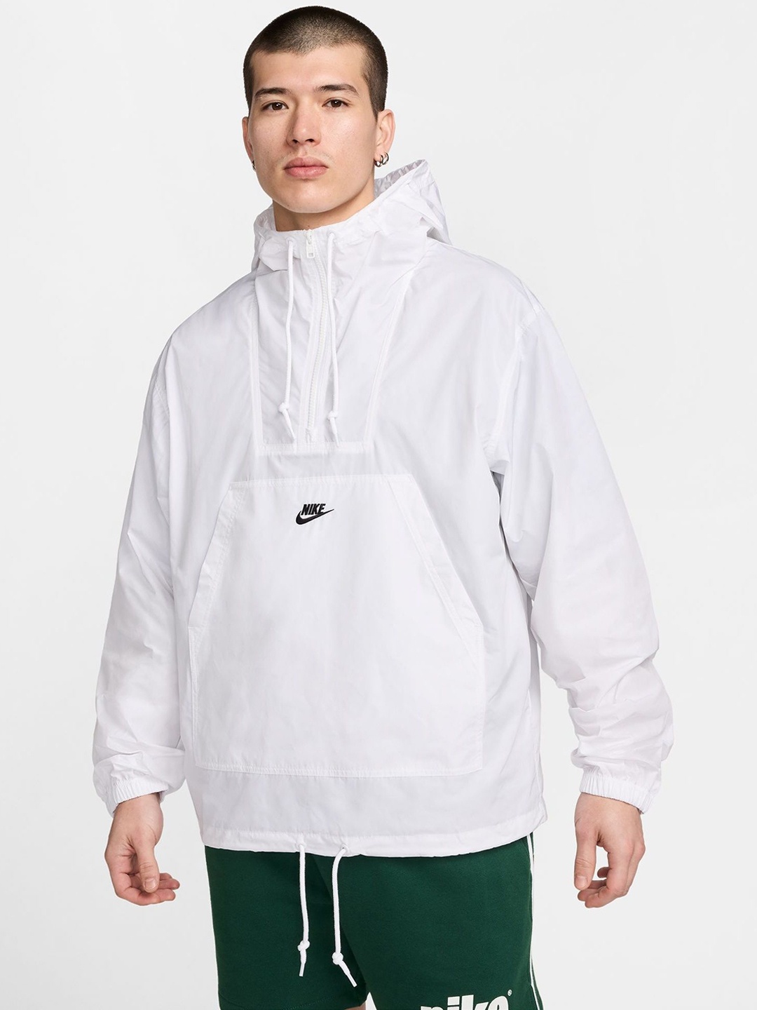 

Nike Men Club Men's Marina Anorak, White