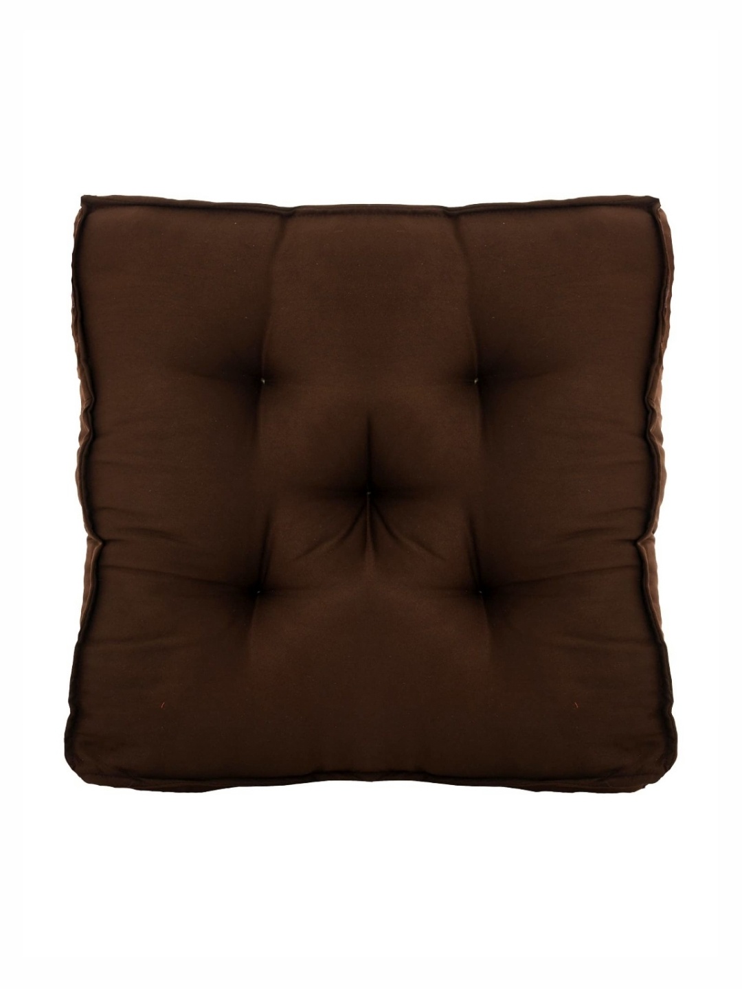 

Kuber Industries Brown Microfiber Chair Cushions