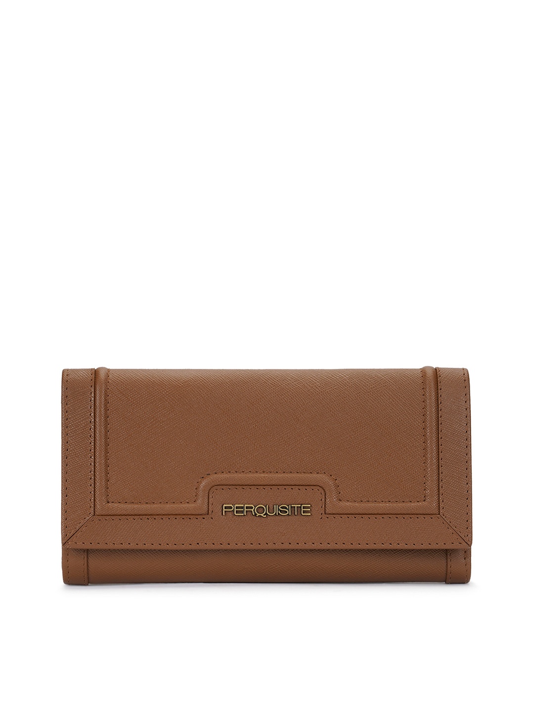 

PERQUISITE LEONORA Range Women Tan One Size Soft Wallet, Brown