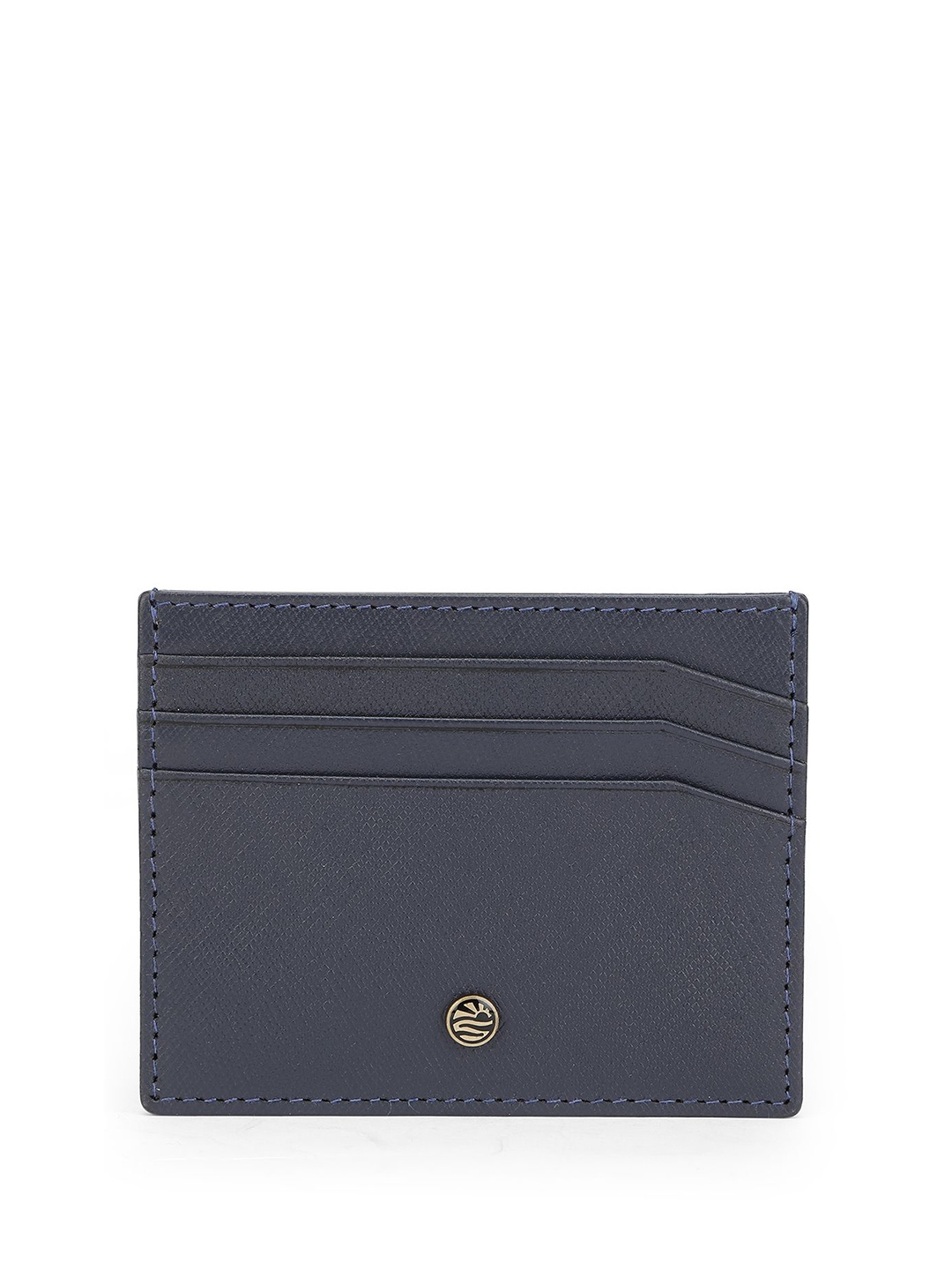 

PERQUISITE Men Centurion Navy Card Case Wallet, Navy blue