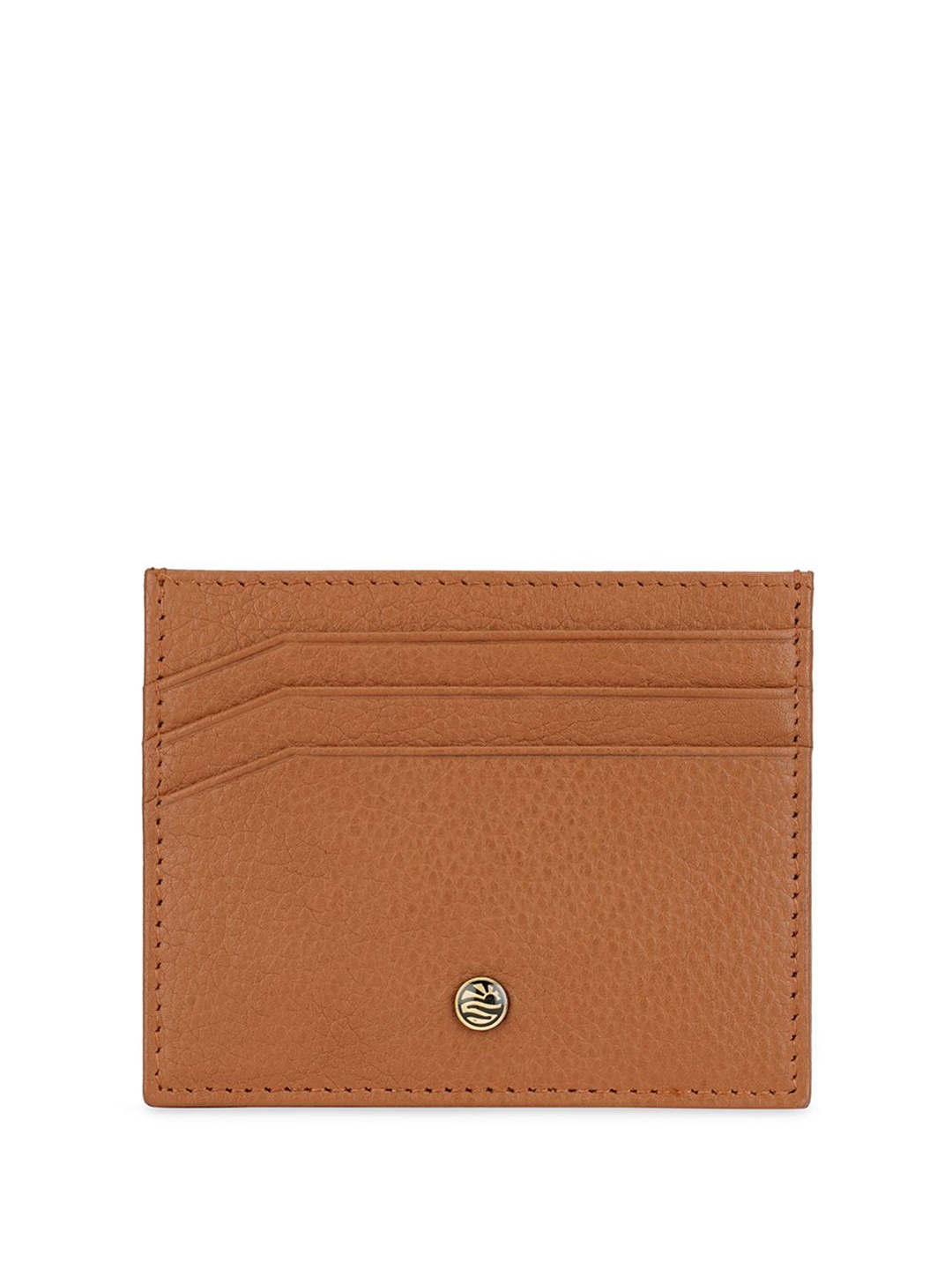 

PERQUISITE Men Centurion Dark Tan Card Case Wallet, Brown